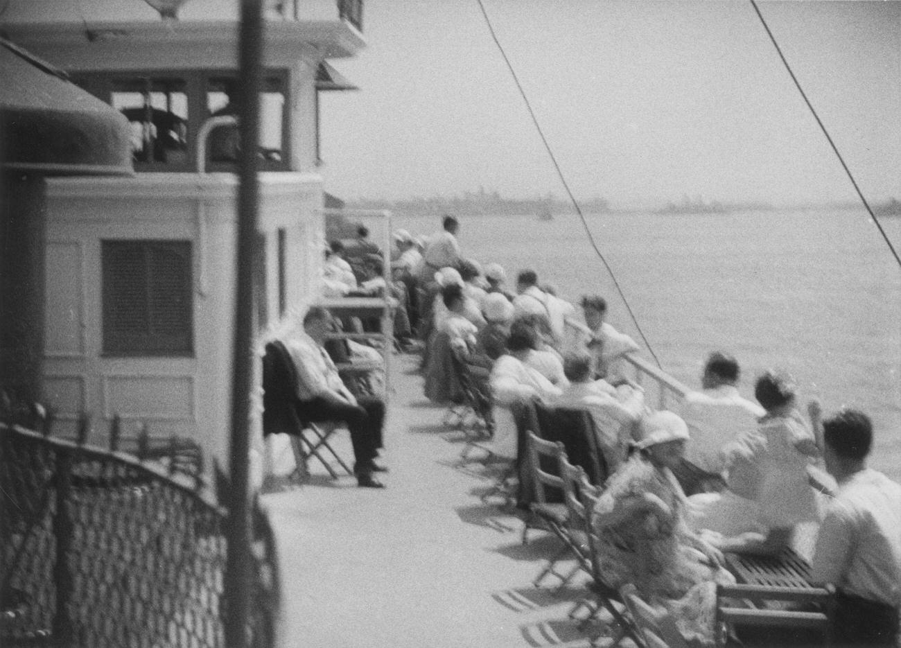 Ferry Leaving For Coney Island, 1929