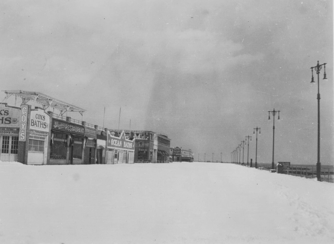 Boardwalk View Facing East, 1923