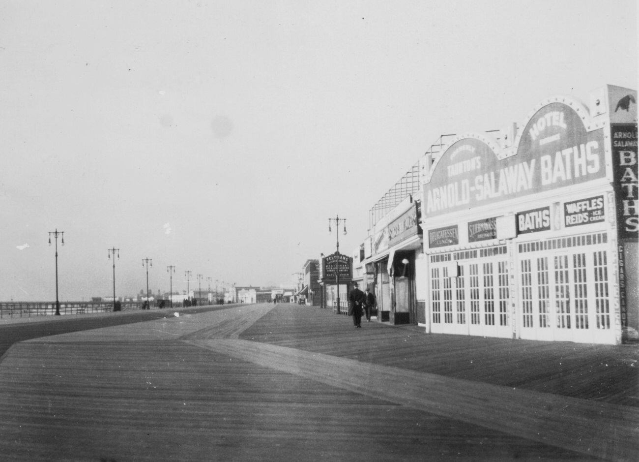 Boardwalk View From W. 8 Street, 1923