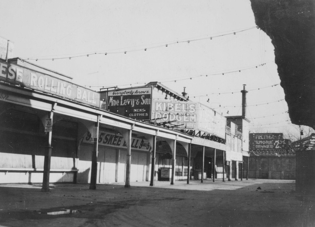 Bowery And Jones Walk, 1923