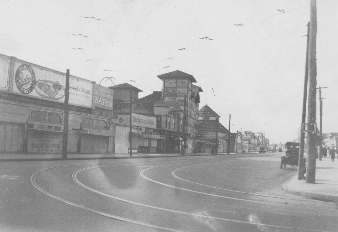 Surf Avenue From W. 5 Street, 1923