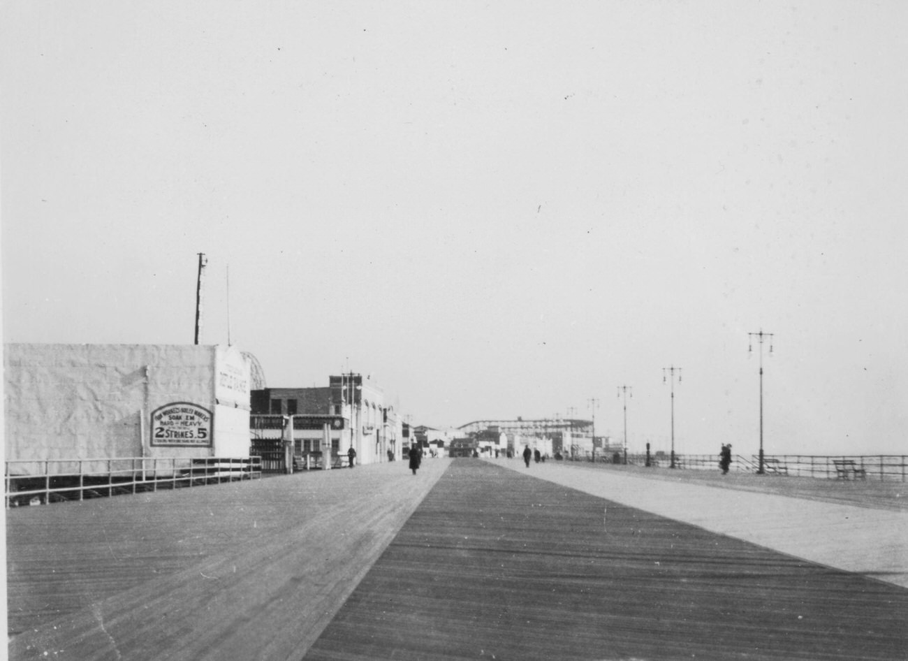 Boardwalk View Facing East, 1923