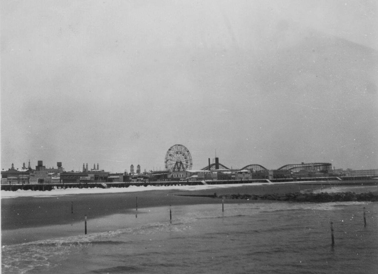 Boardwalk From W. 18 Street, 1923