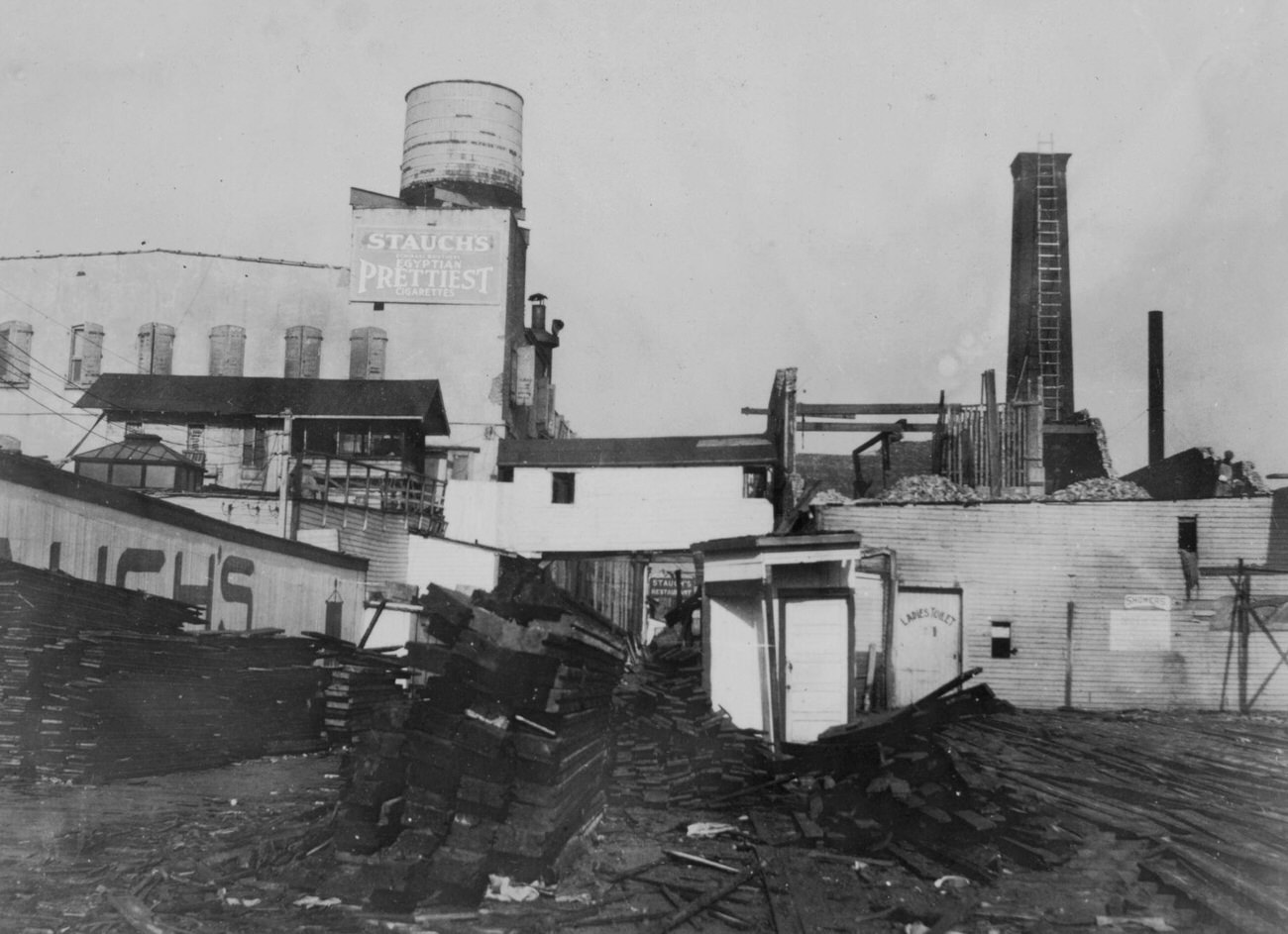 Stillwell Avenue In Coney Island, View Looking North, 1923