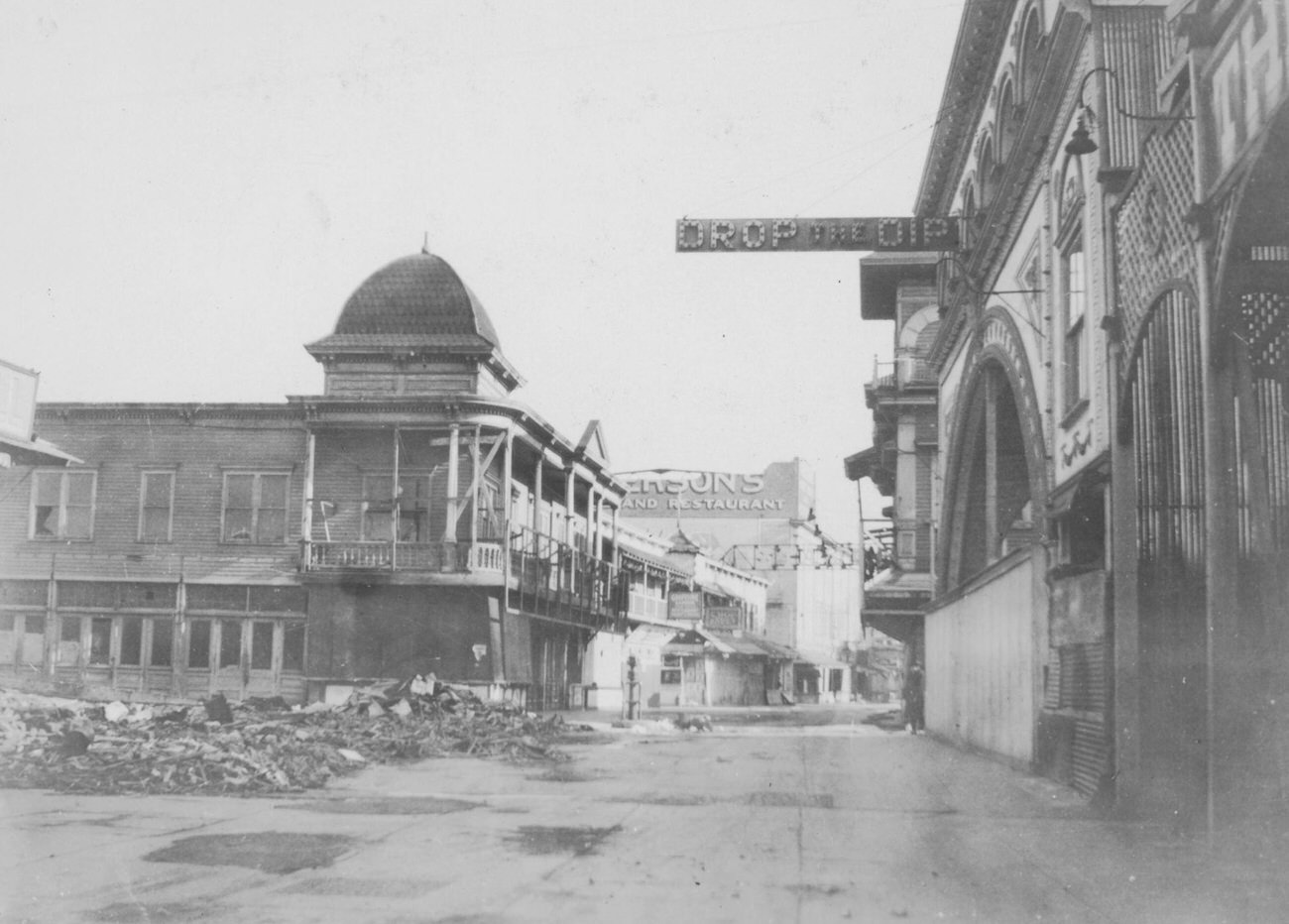 The Bowery In Coney Island Looking East, 1923