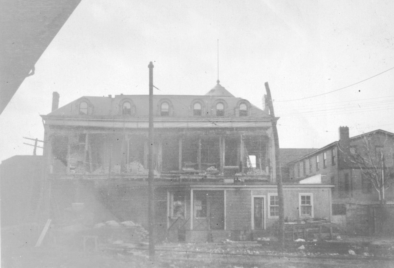 Police Station On East Side Of W. 8Th Street In Coney Island, 1923