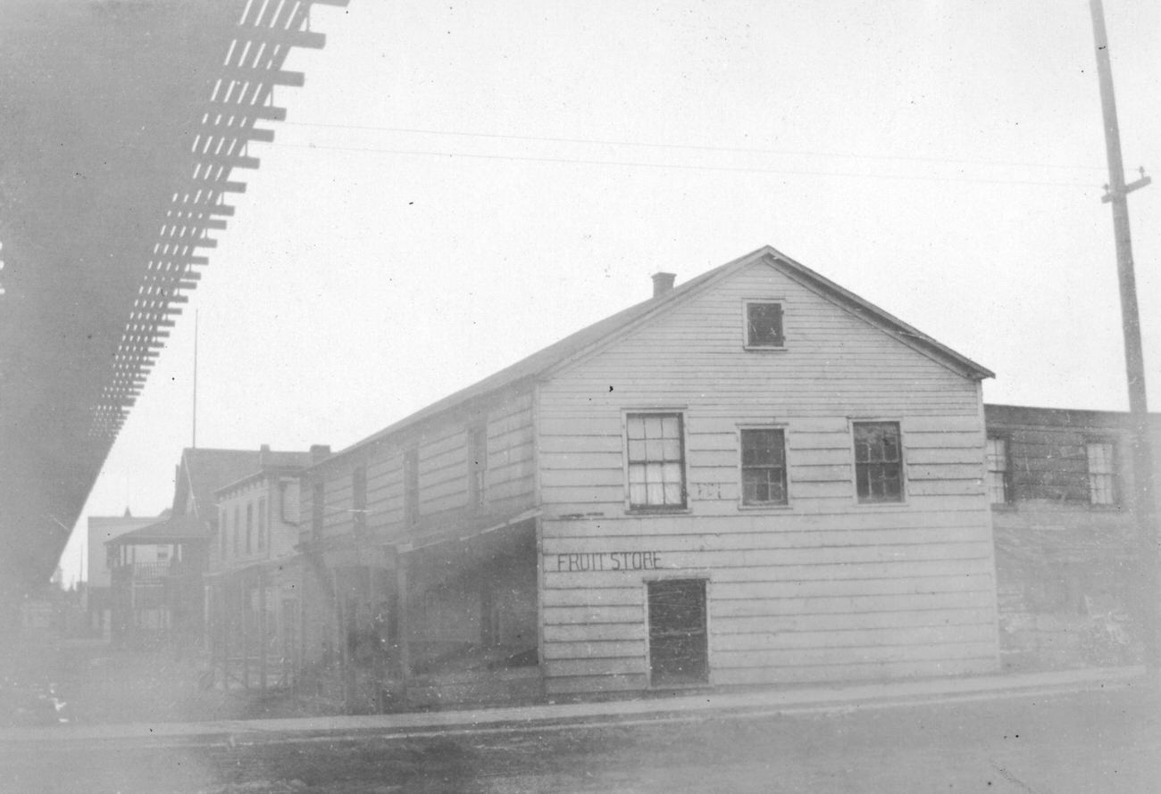 Old Country Store On North Side Of Roadway In Coney Island, 1923