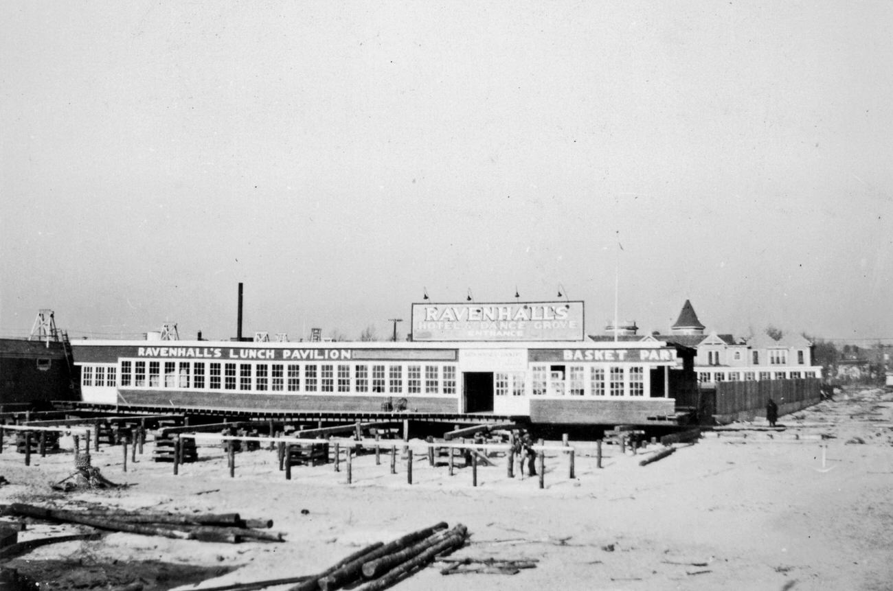 Coney Island Boardwalk Near Ravenhall'S On Surf Avenue, 1923