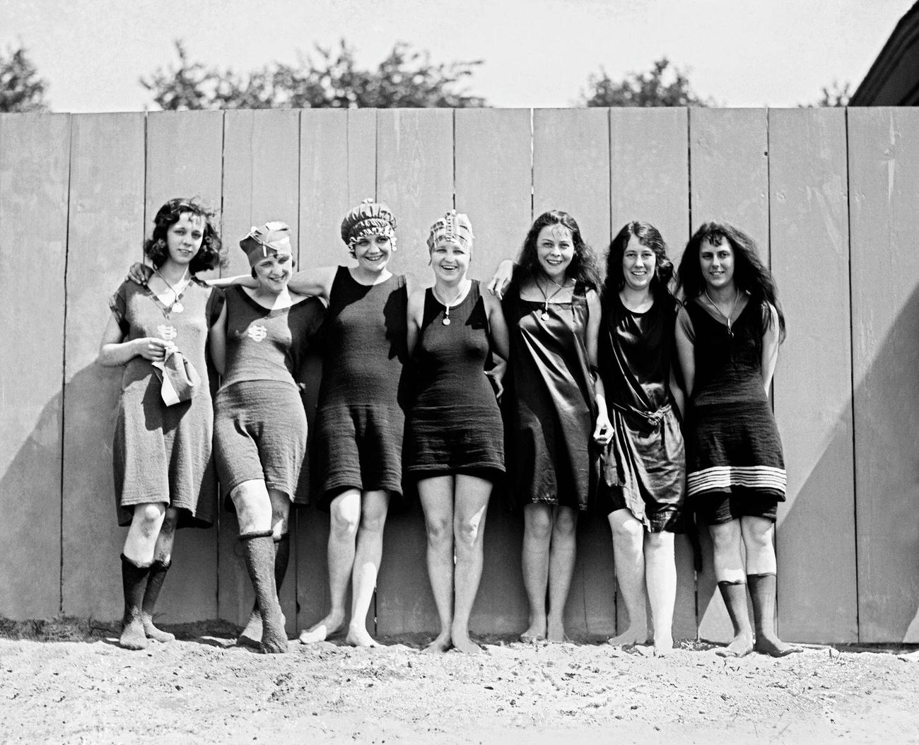 Opening Of Washington'S Municipal Bathing Beach, 1920