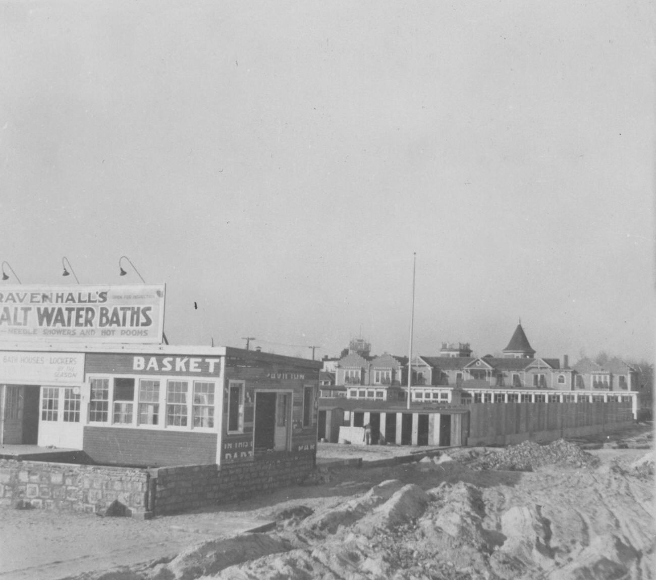 Ravenhall'S Viewed From Boardwalk At W. 19 Street, 1924