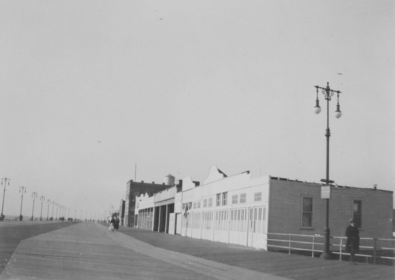 Coney Island Boardwalk Stretching From W. 31 Street To W. 32 Street, 1924.