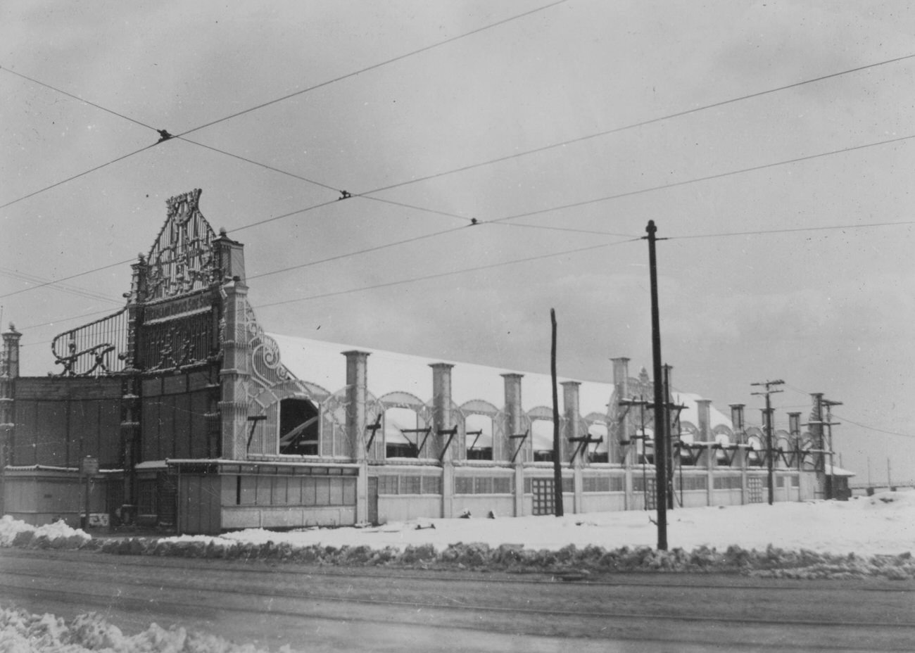 Surf Avenue View, East From Thompson'S Walk To W. 12 Street, 1924.