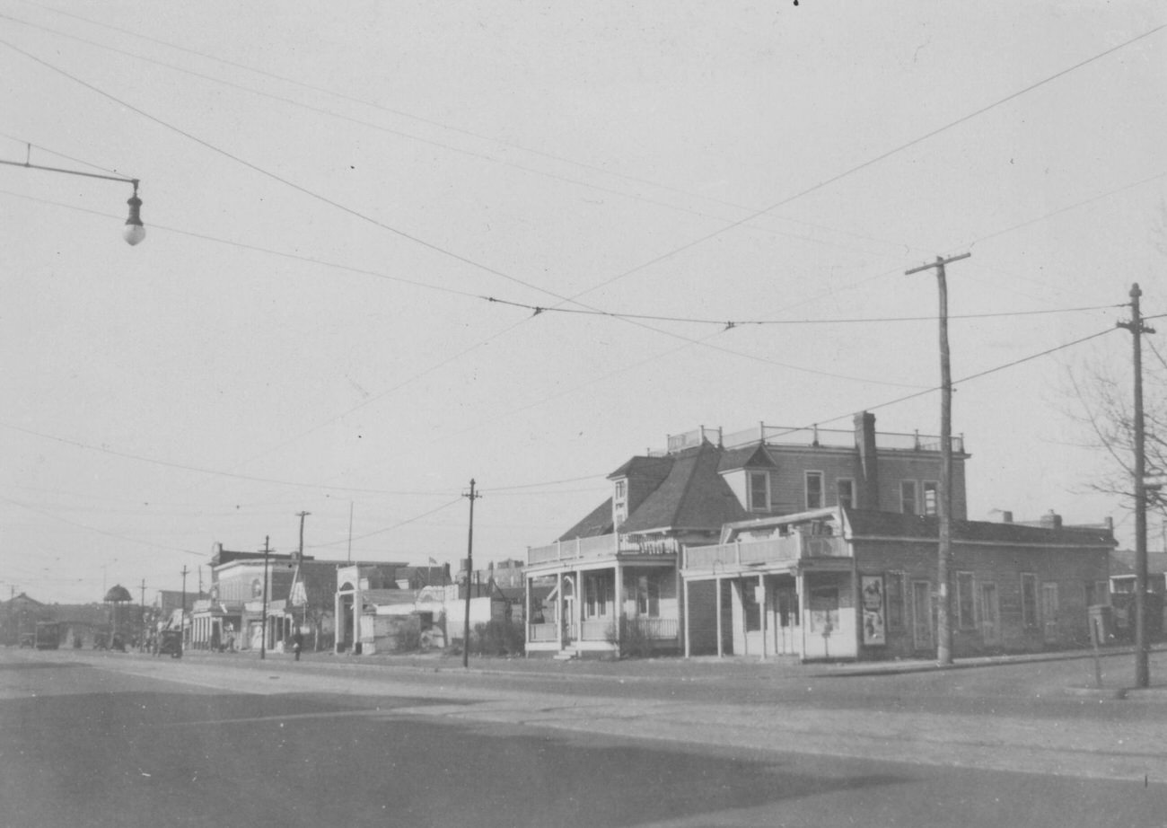 Surf Avenue, North Side, From W. 33 Street To W. 35 Street, 1924.