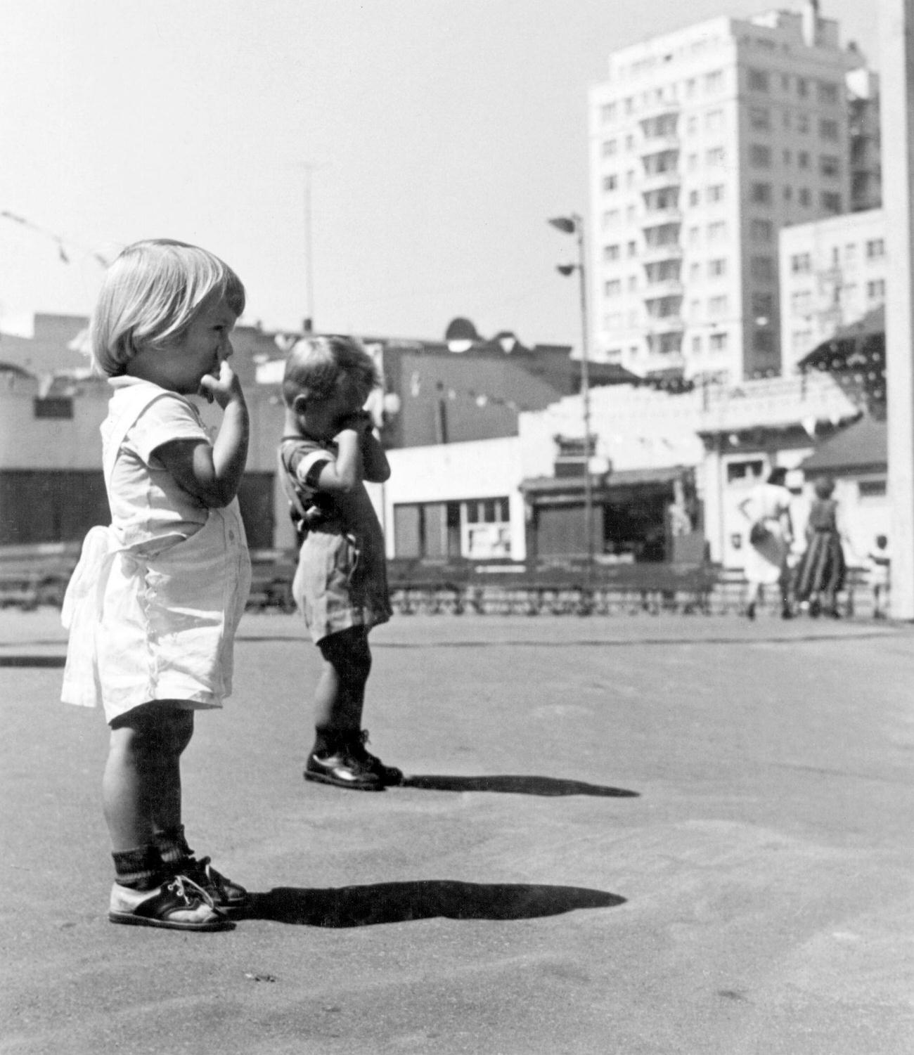 Lost Child Searching For Mother, Coney Island