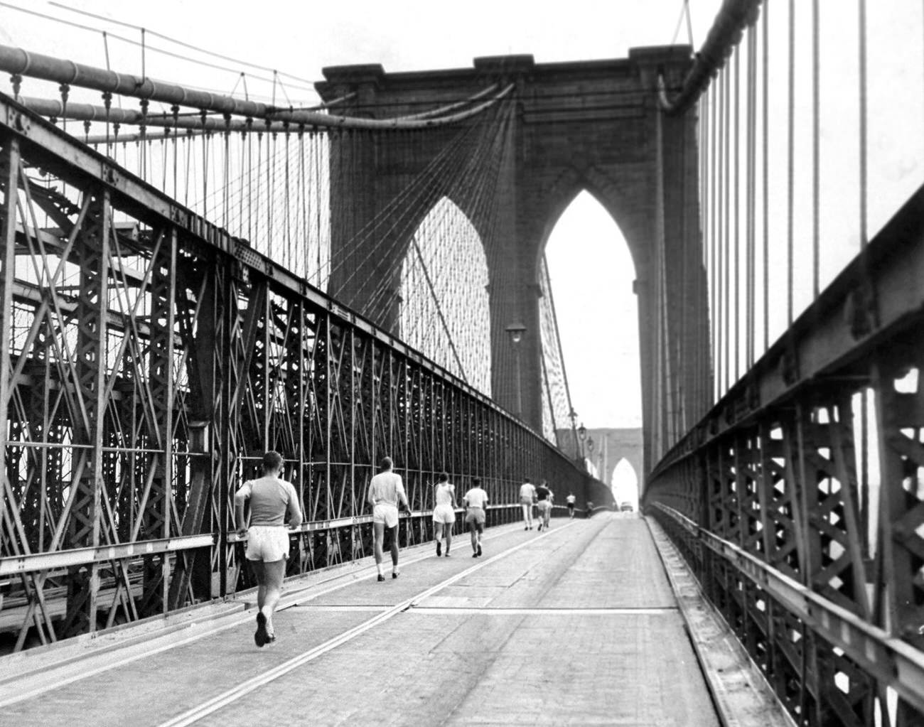 Annual Walking Race From City Hall To Coney Island, November 26