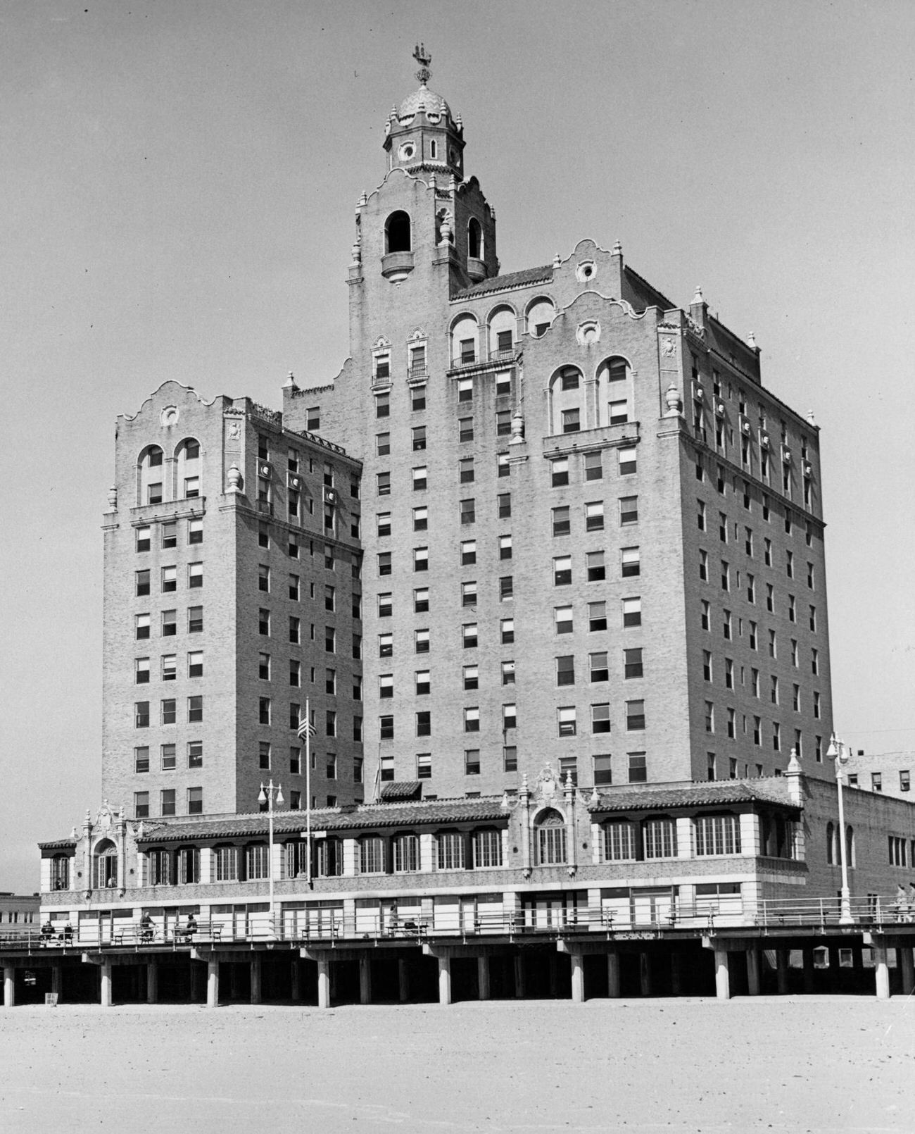 Half Moon Hotel Overlooking Coney Island, 1955