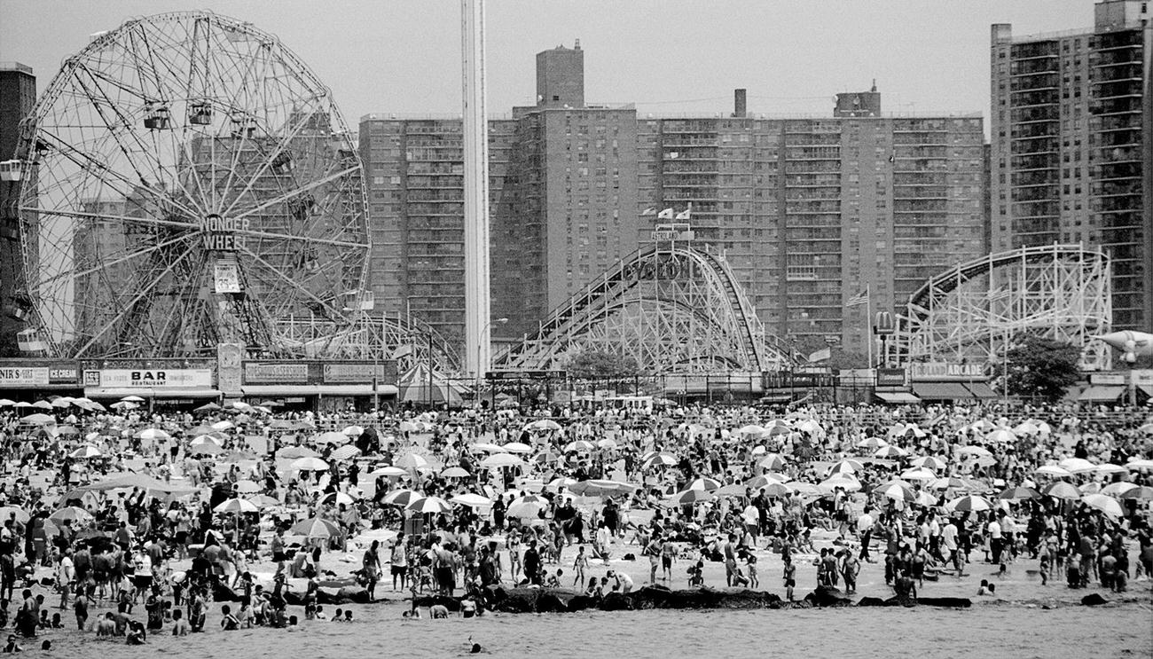 Coney Island Beach, 1990S