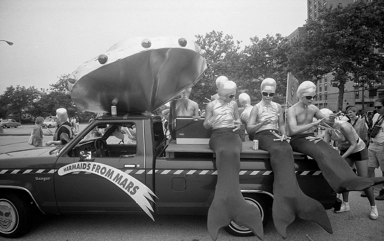 Mermaids From Mars On Modified Ford Ranger, 1995