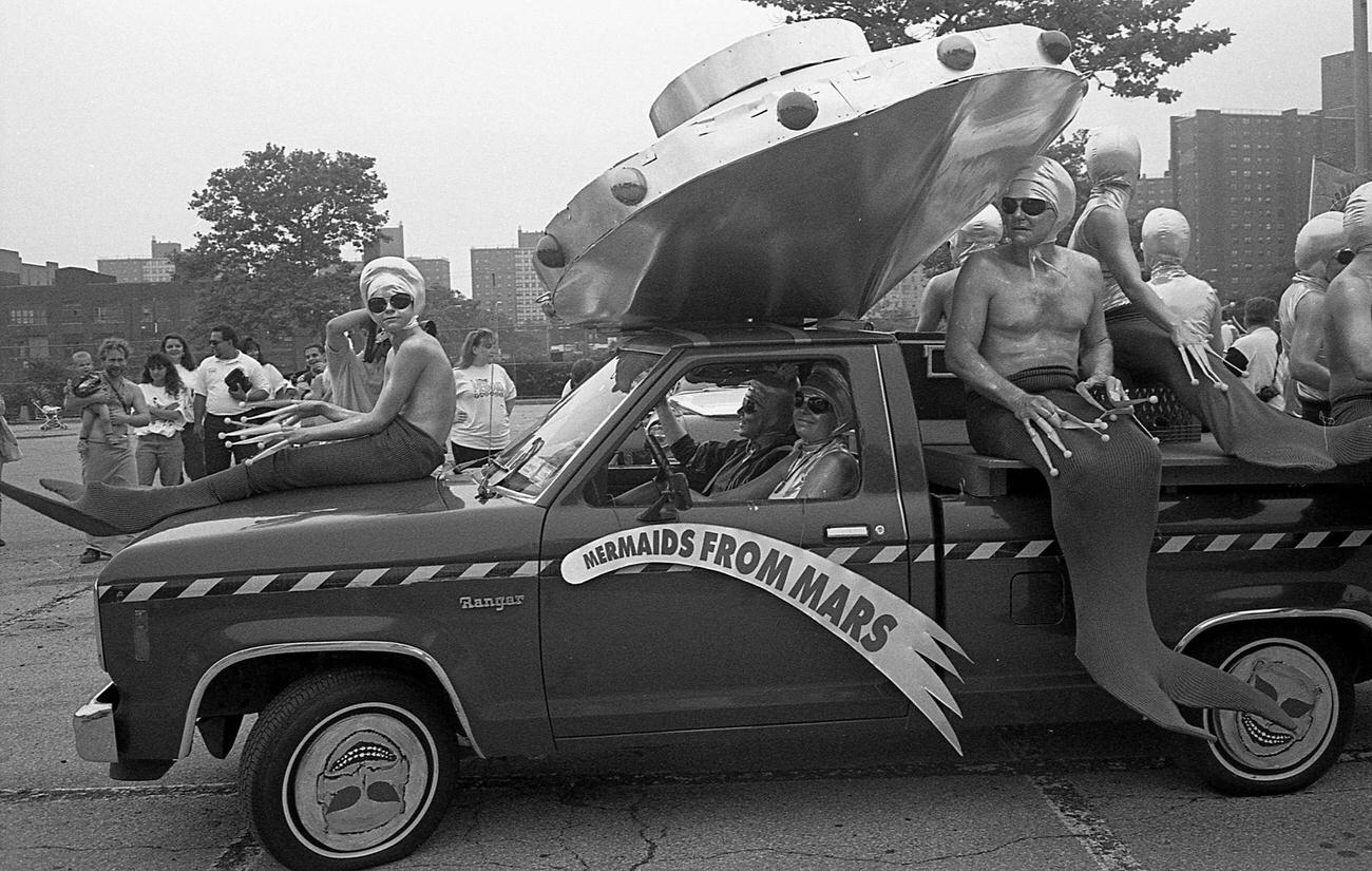 Mermaids From Mars Around Modified Ford Ranger, 1995