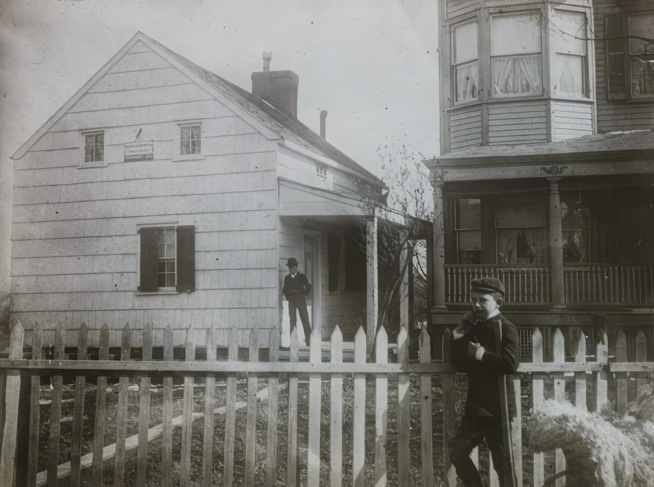Poe'S Cottage, Circa 1898.