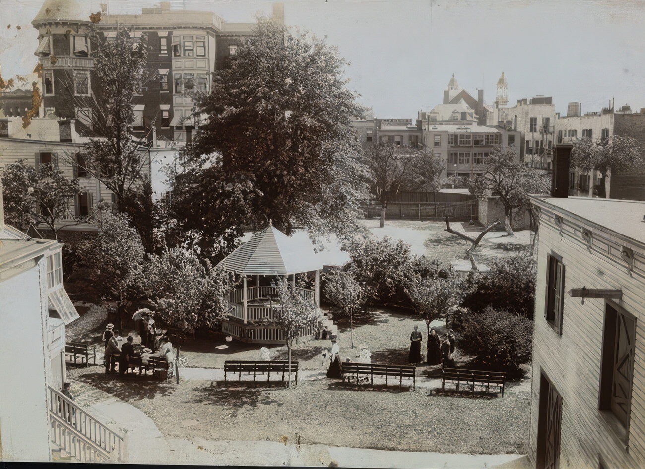 Garden Of The Bronx Republican Club, 1891.