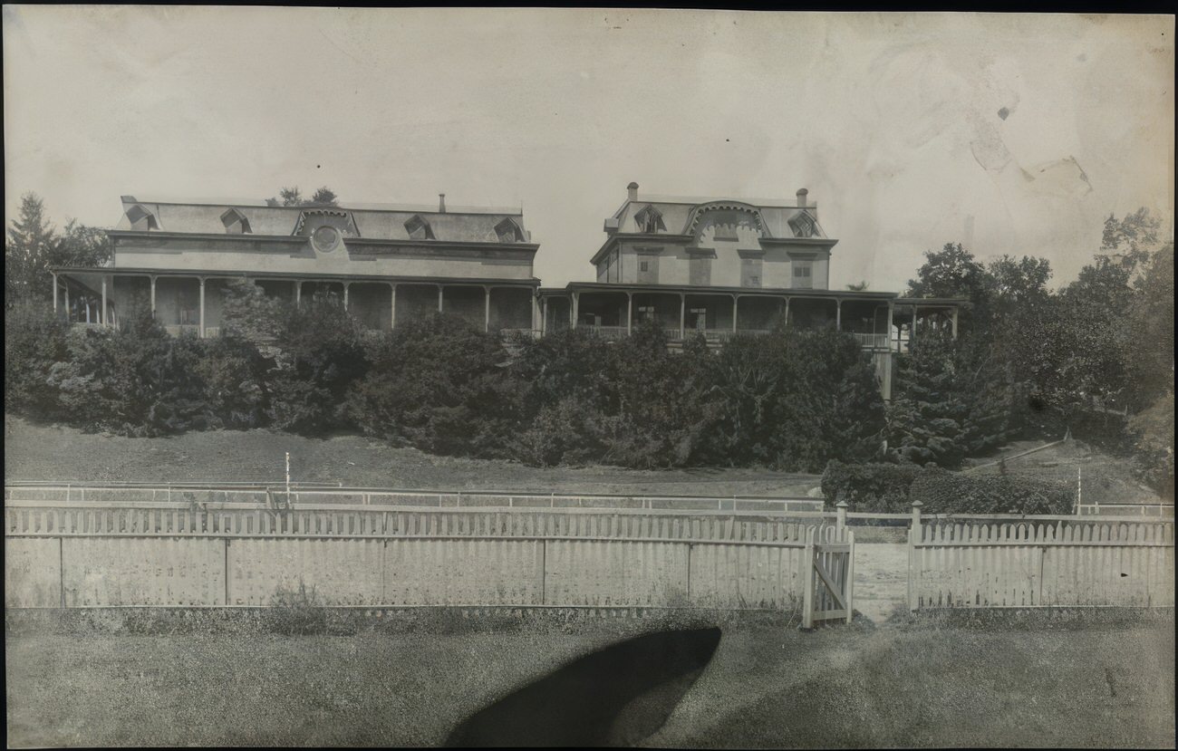 Jerome Park Clubhouse, 1890.