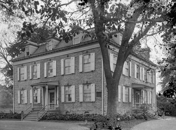 Van Cortlandt Manor House In Van Cortlandt Park, Bronx, 1890S