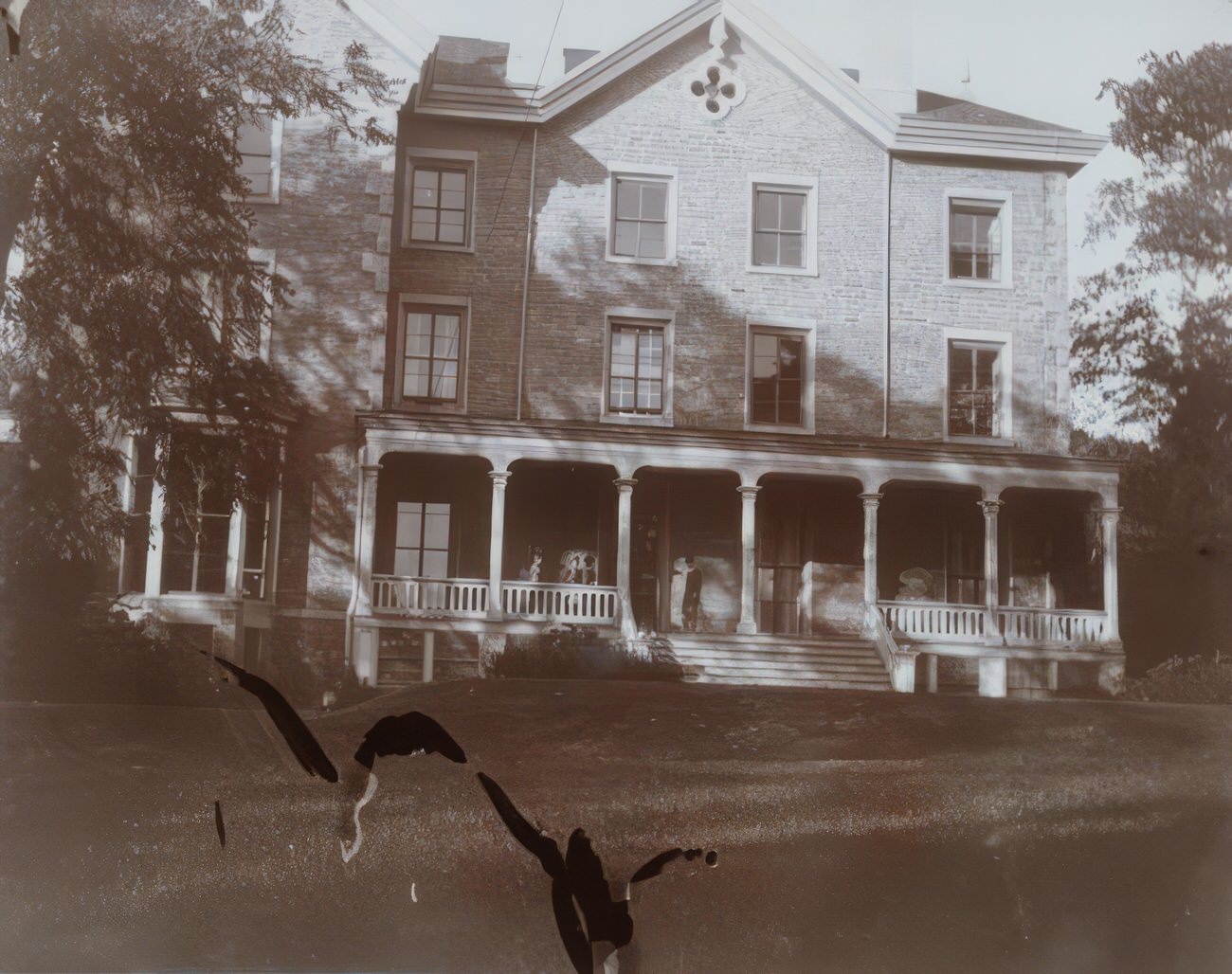 Lorillard House In Bronx Park, Circa 1900.