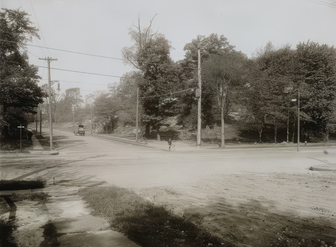 Jerome Avenue And 212Th Street, A Wooded Area In The Bronx, Circa 1905.