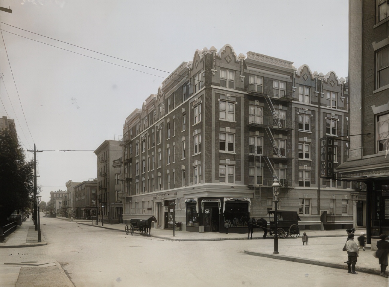 Mapes Avenue On The Northeast Corner Of 178Th Street, Circa 1905.