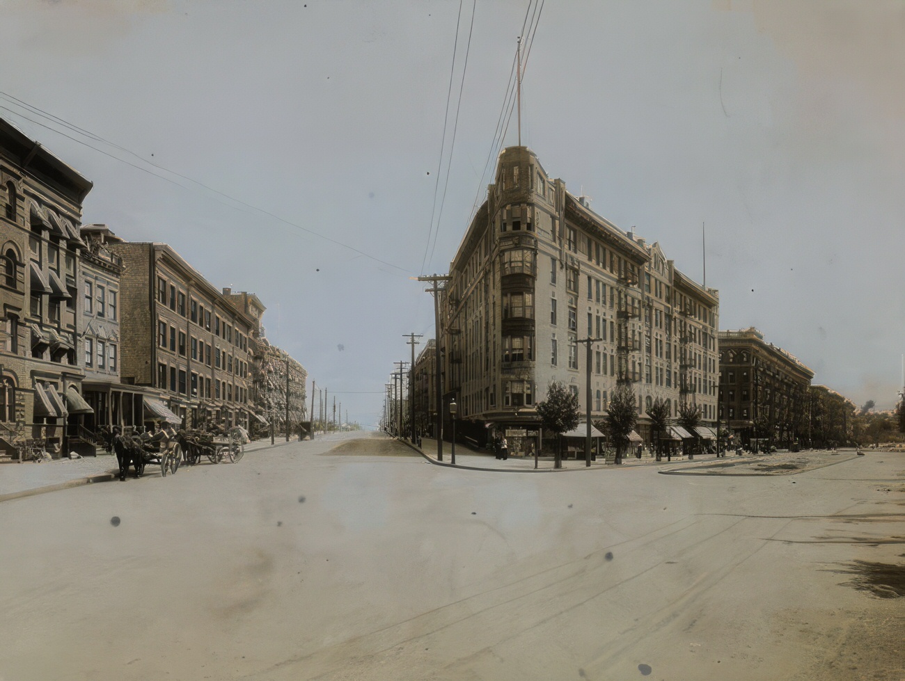 Prospect Avenue And Avenue St. John, Circa 1905.