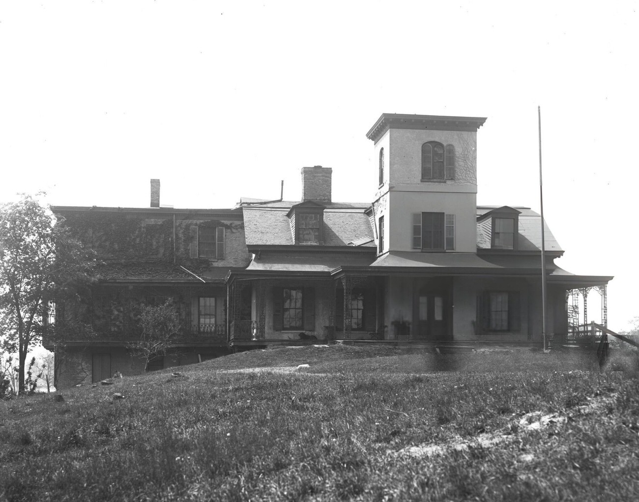 Gouverneur Morris' Residence On 132Nd Street, Port Morris, Bronx, 1905.