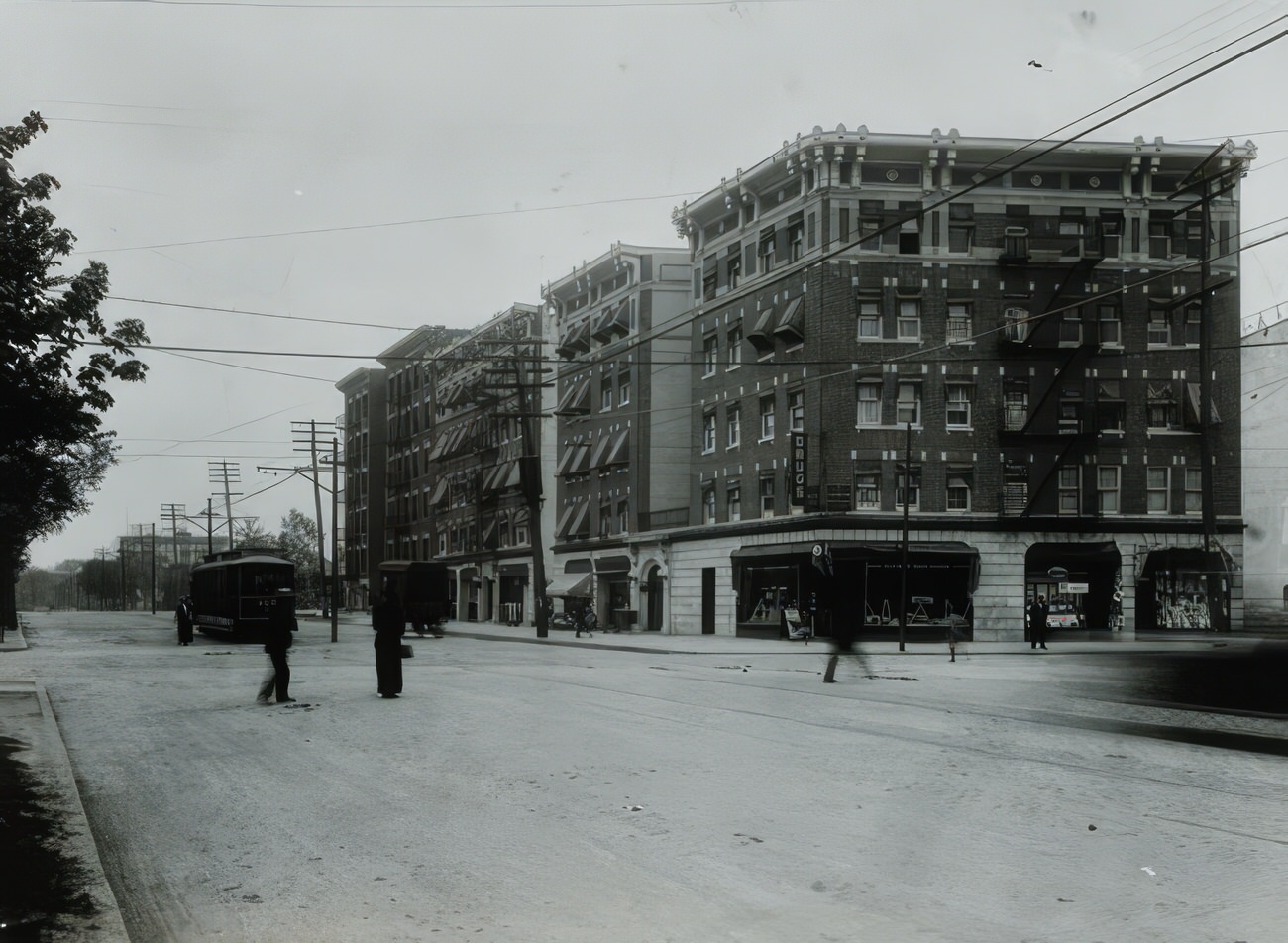 Southwest Corner Of Southern Boulevard And Tremont Avenue, Circa 1905.