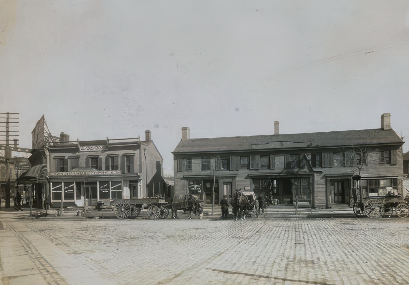 West Farms Road, Circa 1900.