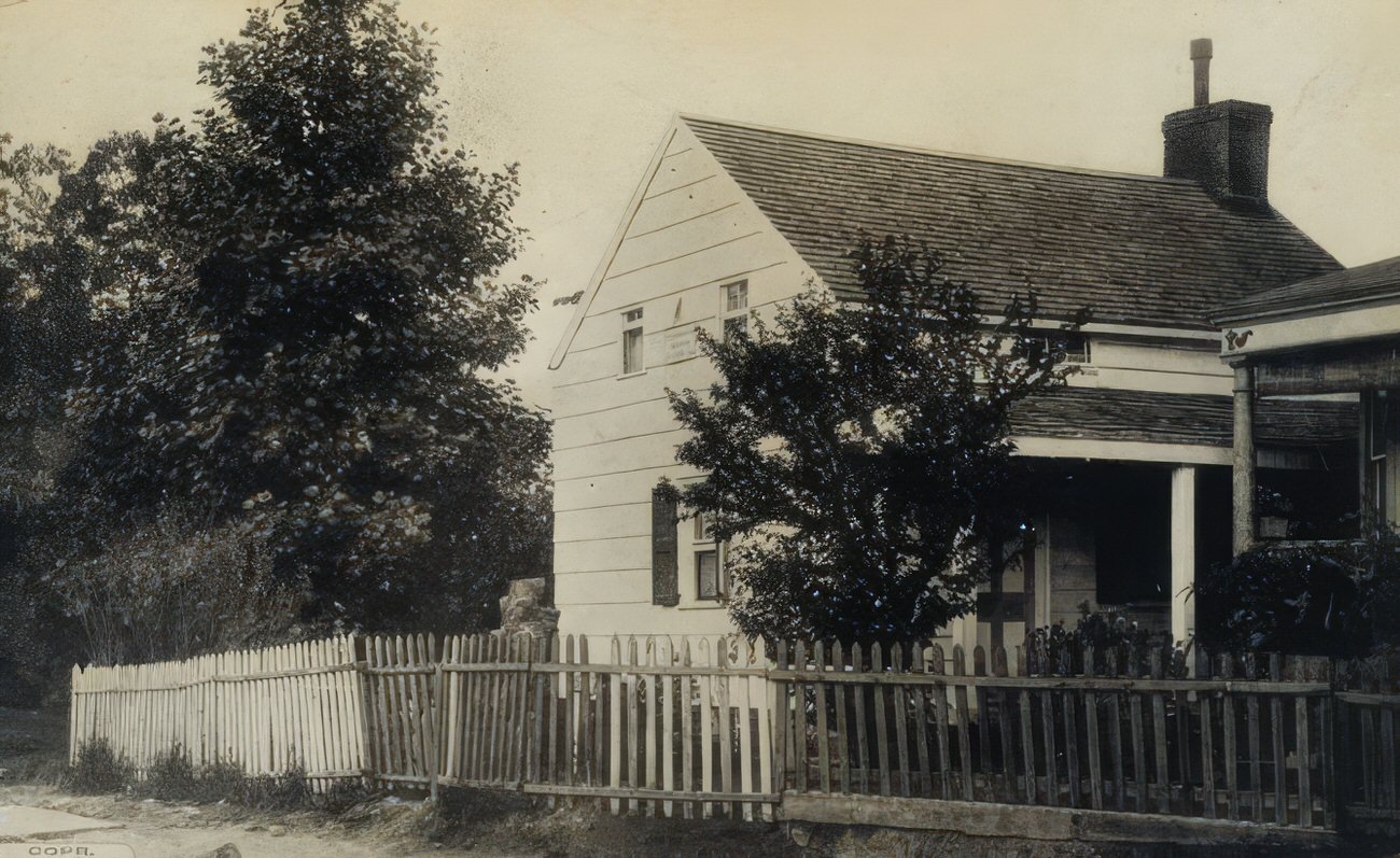 Edgar Allan Poe Cottage, New York, Circa 1907.