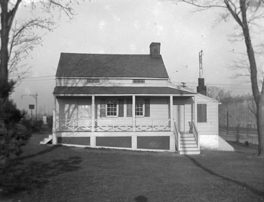 Poe Cottage On Kingsbridge Road, Fordham, Bronx, 1902.