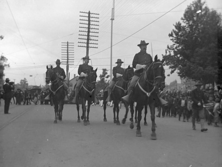 Cavalry, Decoration Day, Bronx, 1910S