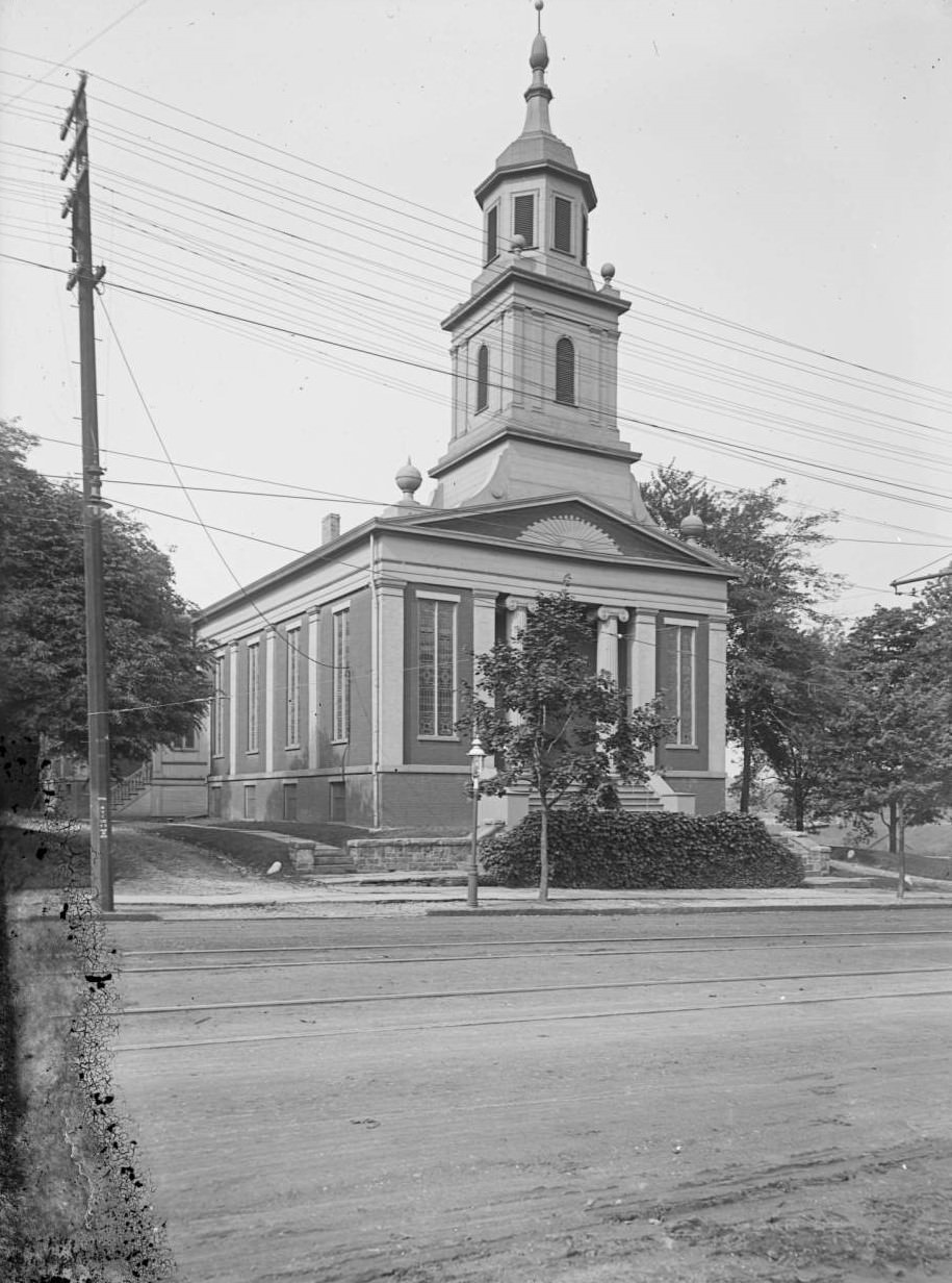 Fordham Manor Reformed Church At 71 West Kingsbridge Road, Bronx, 1911.