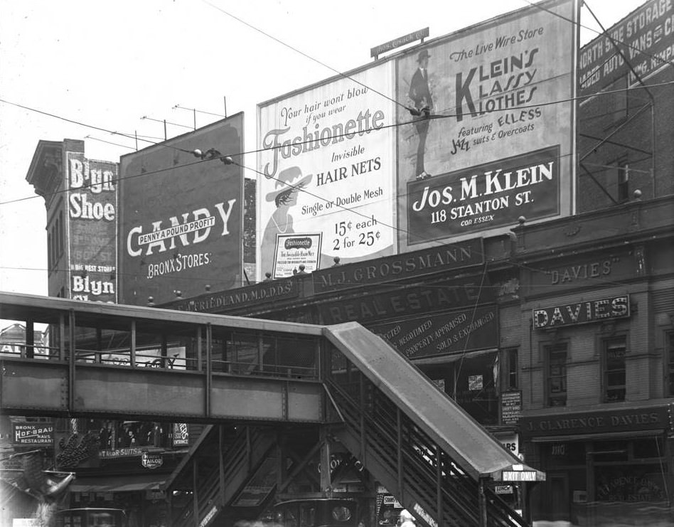 Willis Avenue Near 148Th Street, Bronx, Circa 1919.