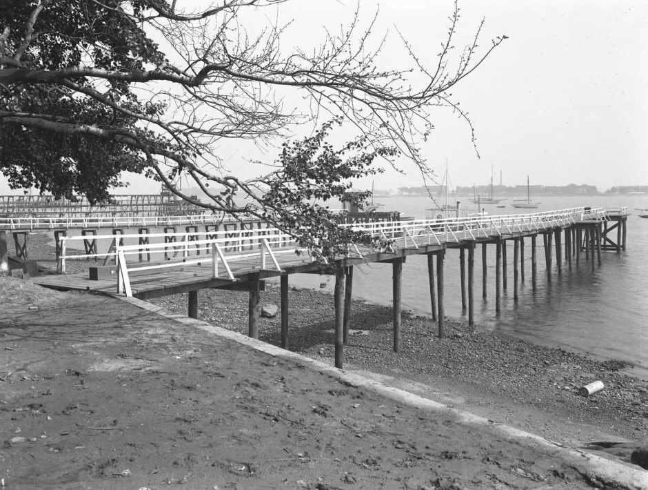 Dock And Bulkhead For Ratsey &Amp;Amp; Lapthorne, City Island, Bronx, 1916.