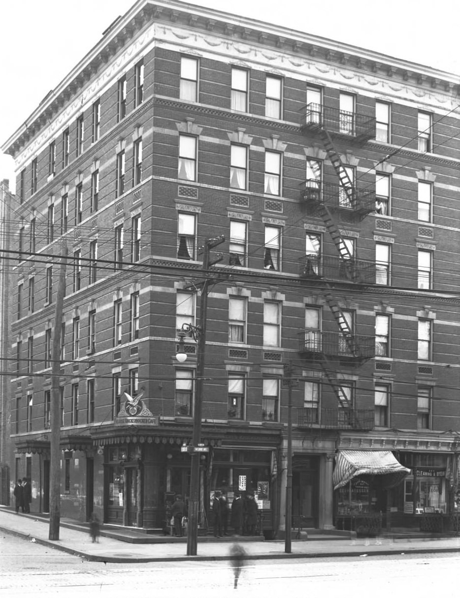 762 Melrose Avenue At E. 157Th Street, Bronx, Circa March-April 1918.