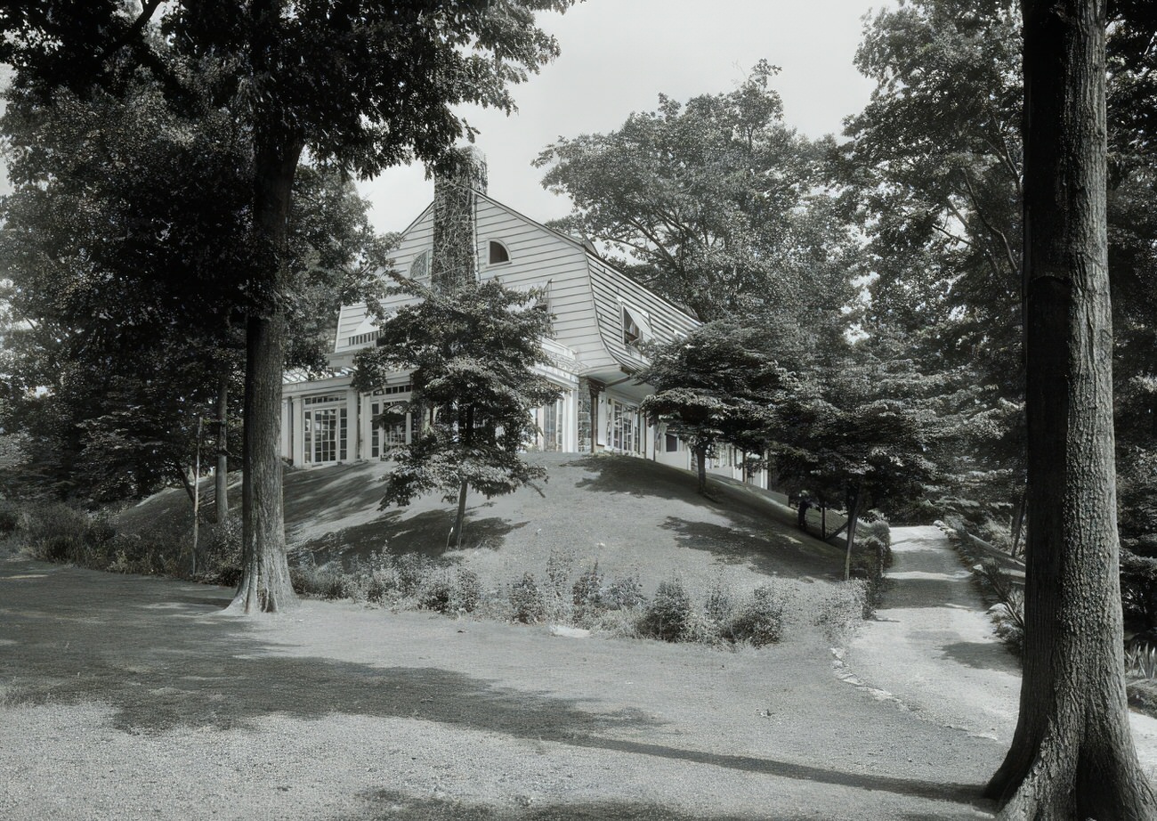 Degener Residence In Fieldston From Southeast, 1926.