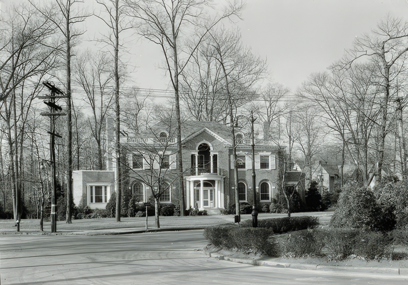 General Exterior Of Simone Lasala Residence From Left, 246Th Street And Fieldston Road, 1929.