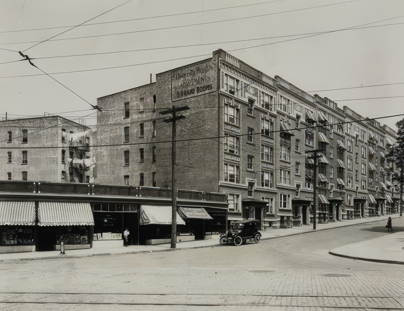 Andrews Avenue &Amp;Amp; Burnside Avenue, 1922.