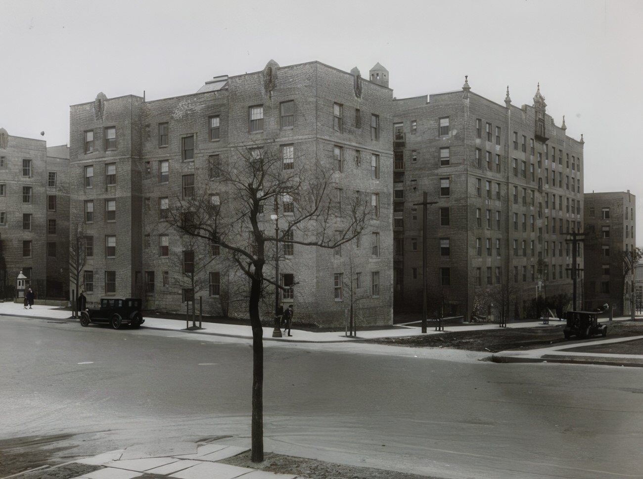 Thomas Garden Apartments, Circa 1927.