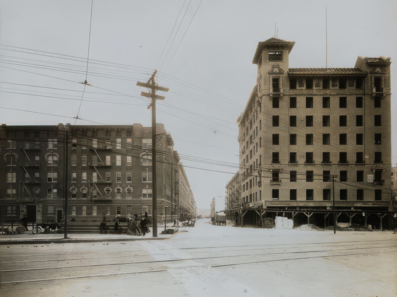 Southwest Corner Of Westchester Avenue And Hoe Avenue, Circa 1920.