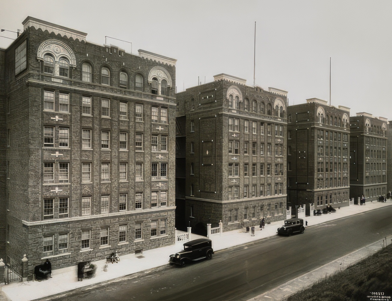 735 Walton Avenue, Apartment Complex, Circa 1929.