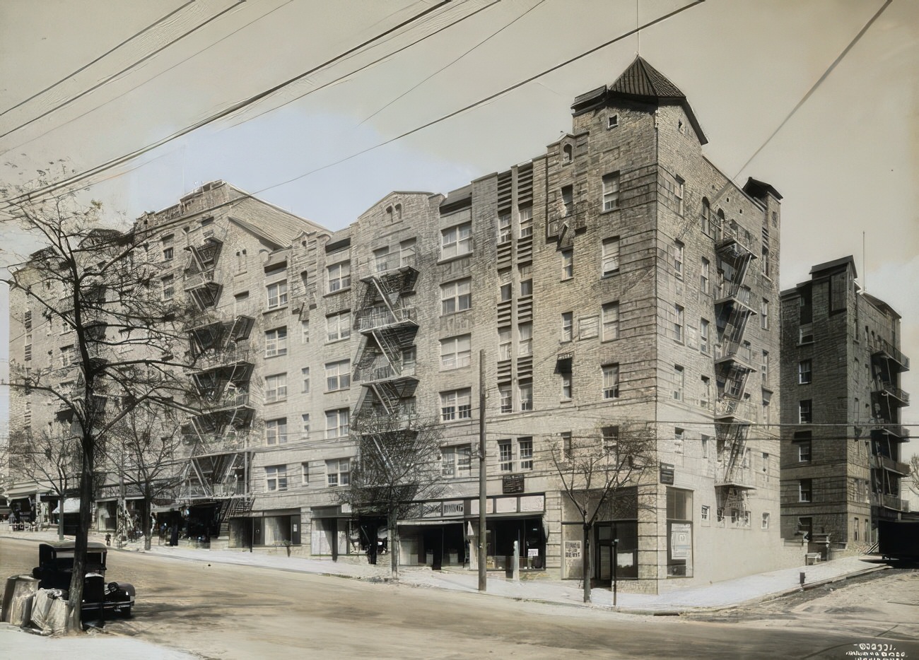 Gun Hill Road Between Hull Street And Decatur Street, Apartments, 1929.