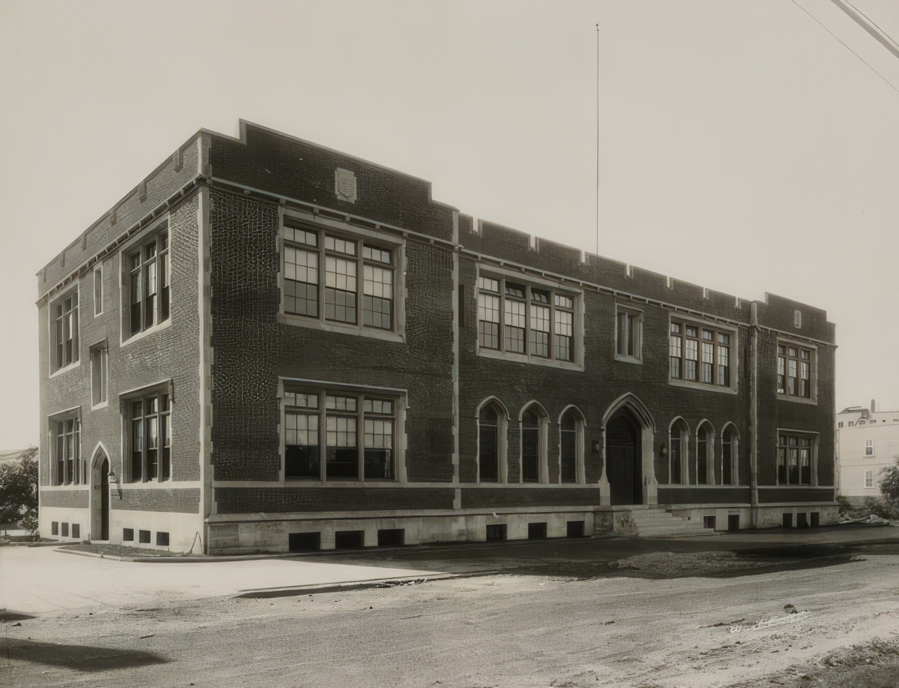 East 207Th Street And Perry Avenue, Saint Brendan'S Parochial School, 1924.