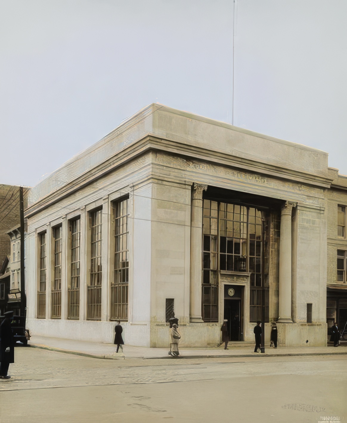 177Th Street And Tremont Avenue, Bronx Borough Bank, 1924.